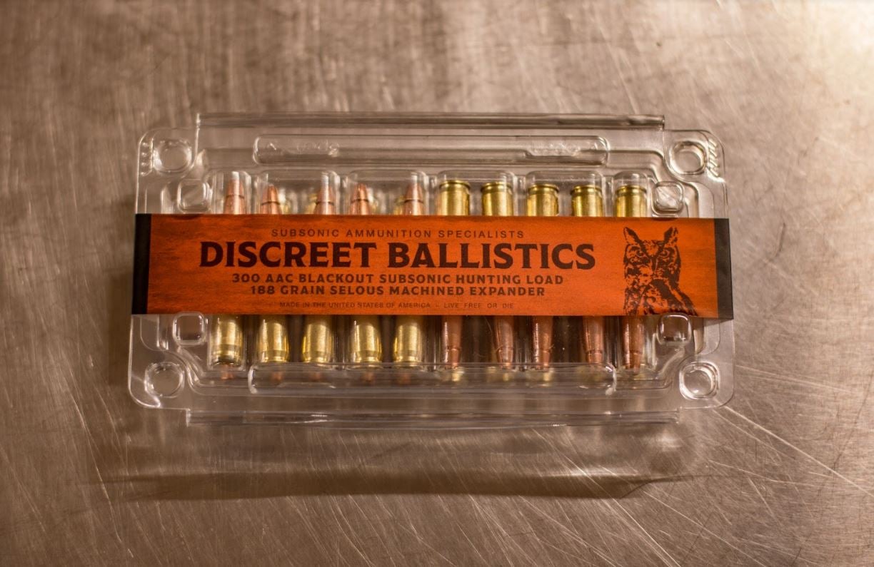 223 subsonic with clays powder
