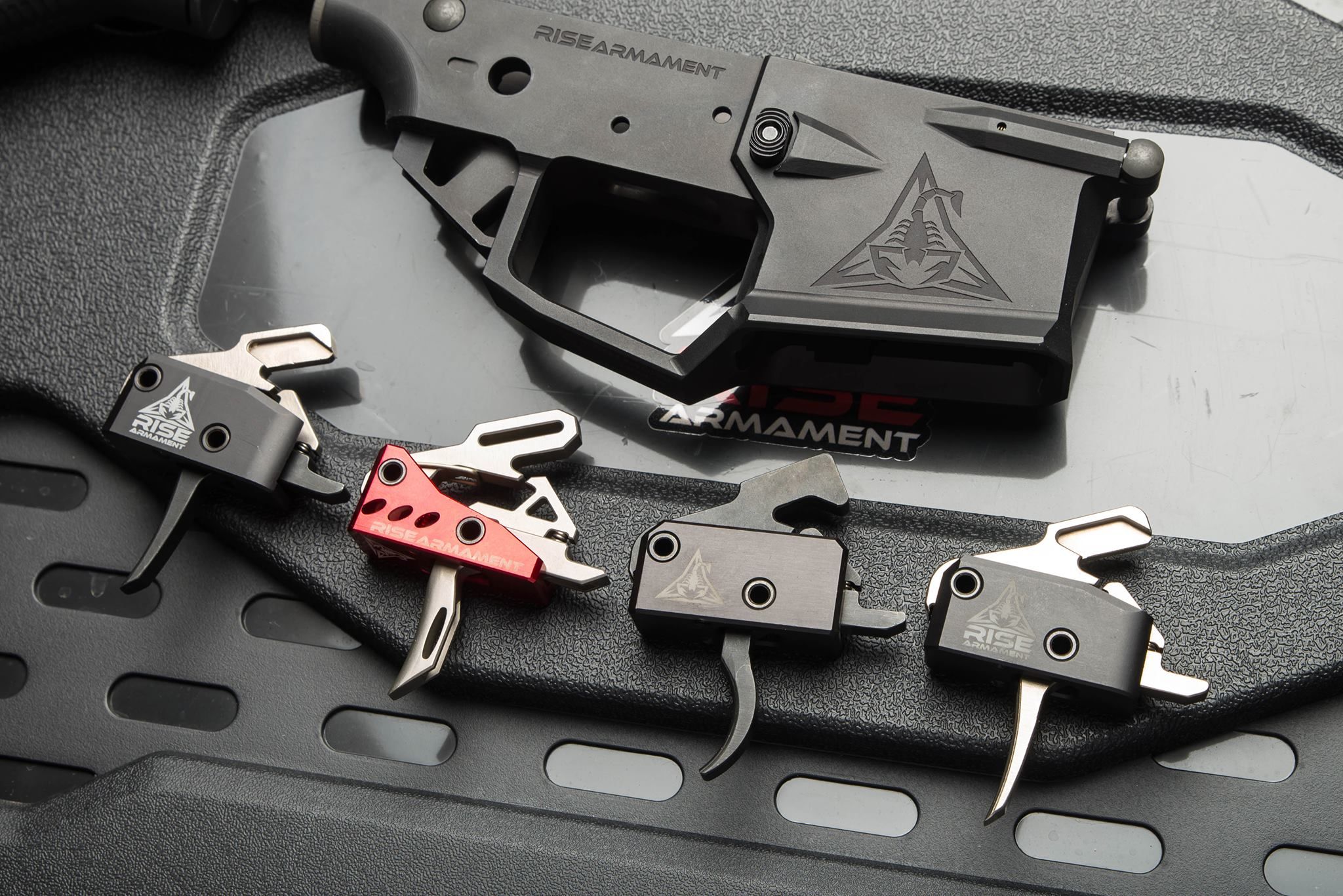 MSRP $129.95 RISE Armament RA-434 High-Performance Trigger in Silver. 