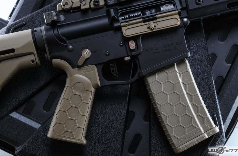 AR-15 Pistol Grips can be found here in a variety of colors and sizes. 