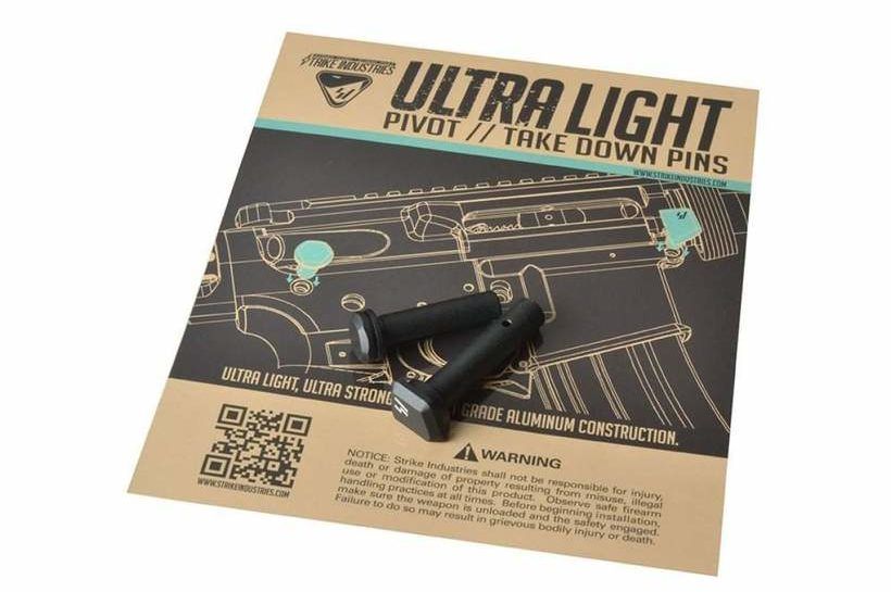 Strike Industries Ultra Light Pivot / Takedown Pins - MSRP - $15.95
