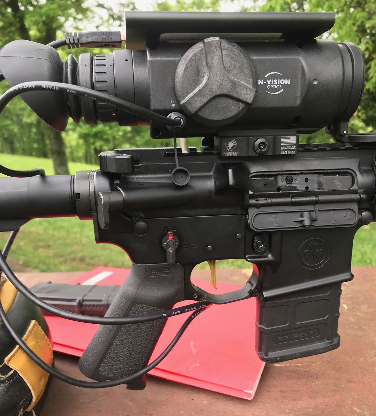 NVision HALOLR Thermal Scope with Todd Huey AR Build Junkie