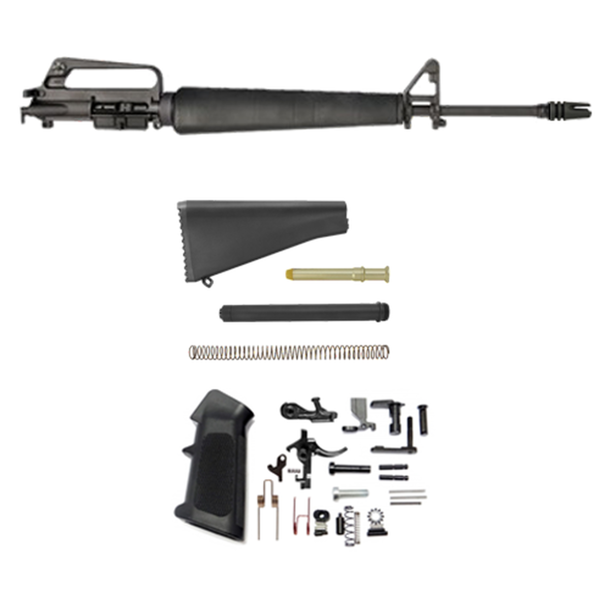 M16A1 Retro Complete Rifle Build Kit - AR Build Junkie