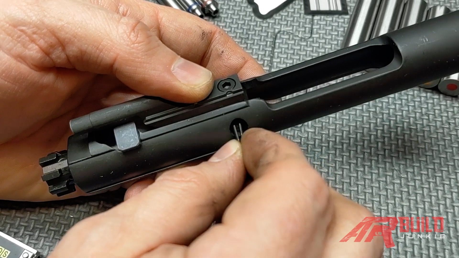 Simple Install Trick for Difficult AR-15 Firing Pin Retaining Pins - School of the American Rifle
