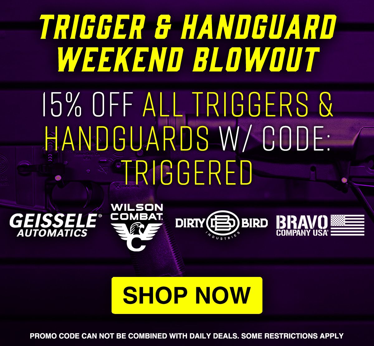 Trigger & Handguard Weekend Blowout